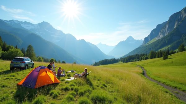 Camping à Chambéry : le point de départ idéal pour explorer la Savoie en famille